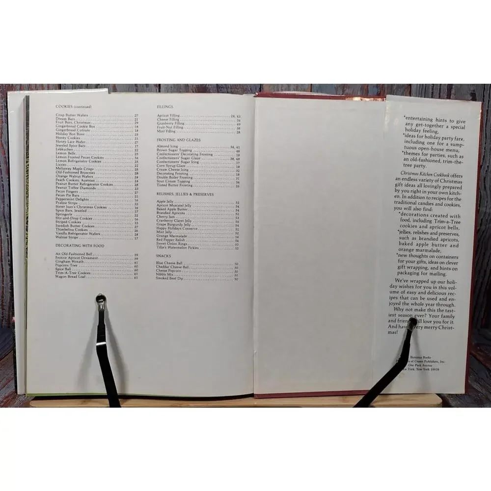 Ideals Christmas Cookbook Treasury by Bonanza‎ Books